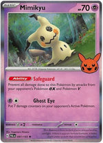 Mimikyu 97 - Trick or Trade BOOster Bundle 2023 Holofoil - Poke-Collect