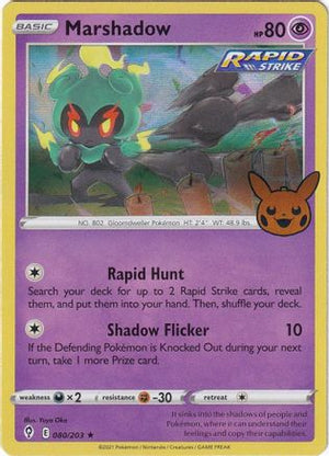 Marshadow 80 - Trick or Trade BOOster Bundle 2023 Holofoil - Poke-Collect