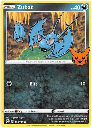 Zubat 103 - Trick or Trade BOOster Bundle 2023 - Poke-Collect