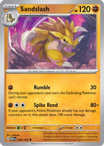 Sandslash 28 - SV Scarlet & Violet 151 Reverse Holofoil - Poke-Collect