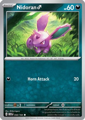 Nidoran M 32 - SV Scarlet and Violet 151 - Poke-Collect
