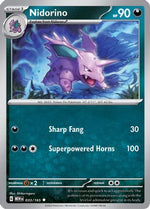 Nidorino 33 - SV Scarlet and Violet 151 Reverse Holofoil - Poke-Collect