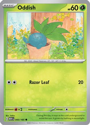 Oddish 43 - SV Scarlet and Violet 151 - Poke-Collect