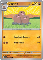 Dugtrio 51 - SV Scarlet & Violet 151 Reverse Holofoil - Poke-Collect