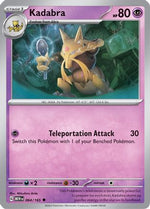 Kadabra 64 - SV Scarlet & Violet 151 Reverse Holofoil - Poke-Collect