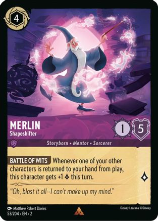 Merlin - Shapeshifter (53/204) - Rise of the Floodborn