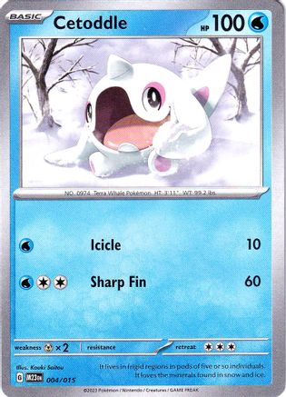 Cetoddle 4 - McDonalds Promos 2023 - Poke-Collect