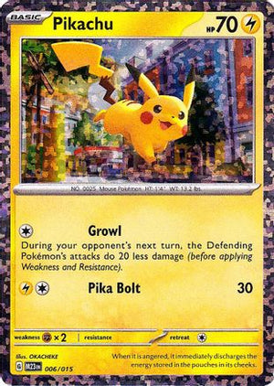 Pikachu 6 - McDonalds Promos 2023 Holofoil - Poke-Collect