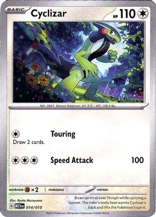 Cyclizar 14 - McDonalds Promos 2023 - Poke-Collect