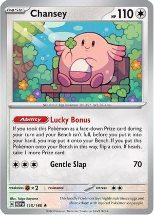 Chansey 113 - SV Scarlet & Violet 151 Holofoil - Poke-Collect