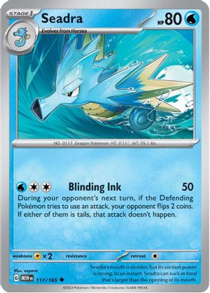 Seadra 117 - SV Scarlet and Violet 151 - Poke-Collect