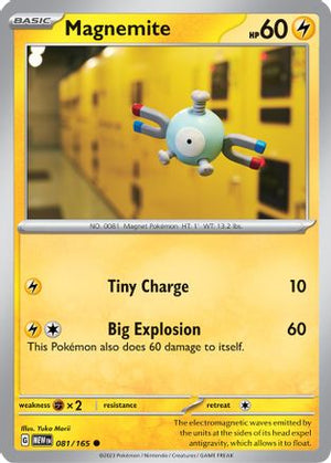 Magnemite 81 - SV Scarlet and Violet 151 - Poke-Collect