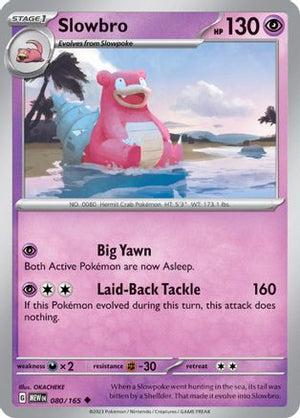 Slowbro 80 - SV Scarlet and Violet 151 - Poke-Collect