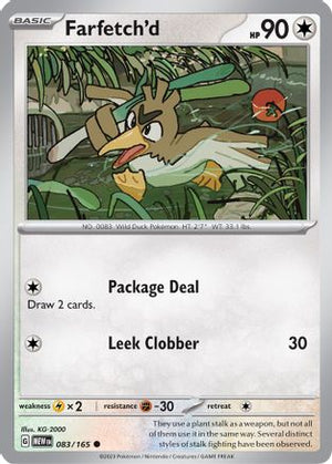Farfetch'd 83 - SV Scarlet and Violet 151 - Poke-Collect