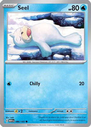 Seel 86 - SV Scarlet and Violet 151 - Poke-Collect