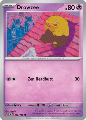 Drowzee 96 - SV Scarlet & Violet 151 - Poke-Collect