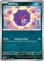 Koffing 109 - SV Scarlet & Violet 151 - Poke-Collect