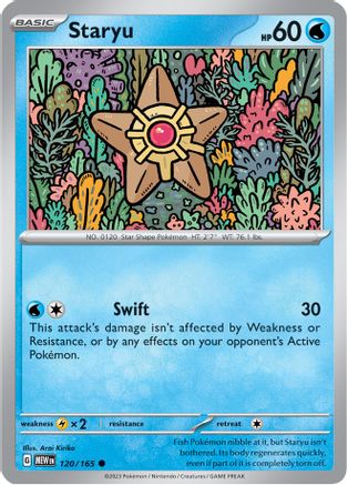 Staryu 120 - SV Scarlet and Violet 151 - Poke-Collect