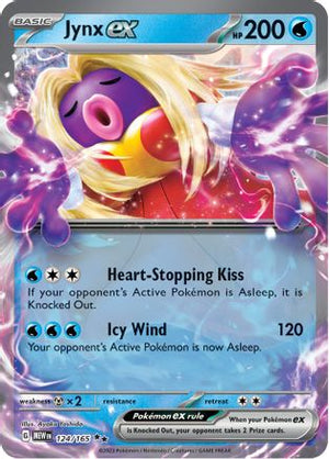 Jynx ex - 124/165 124 - SV Scarlet and Violet 151 Holofoil