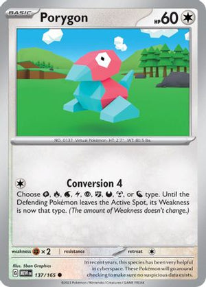 Porygon 137 - SV Scarlet & Violet 151