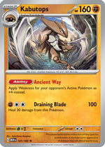 Kabutops 141 - SV Scarlet & Violet 151 Reverse Holofoil - Poke-Collect