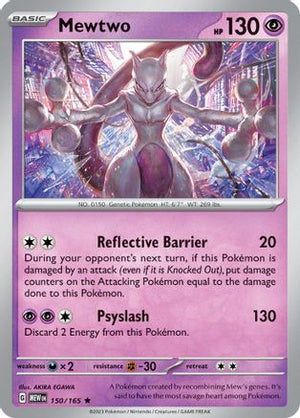 Mewtwo 150 - SV Scarlet and Violet 151 Reverse Holofoil - Poke-Collect
