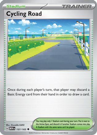 Cycling Road 157 - SV Scarlet & Violet 151 - Poke-Collect