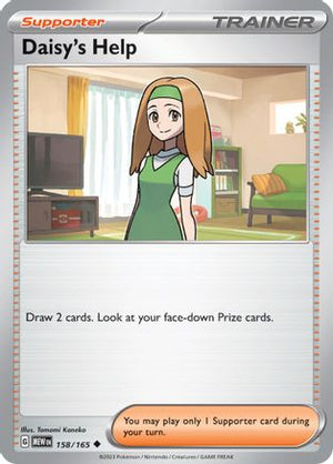 Daisy's Help - 158/165 158 - SV Scarlet & Violet 151 - Poke-Collect