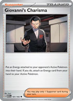 Giovanni's Charisma - 161/165 161 - SV Scarlet & Violet 151 - Poke-Collect