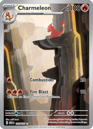 Charmeleon - 169/165 169 - SV Scarlet & Violet 151 Holofoil - Poke-Collect