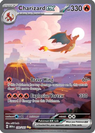 Charizard ex - 199/165 199 - SV Scarlet & Violet 151 Holofoil - Poke-Collect
