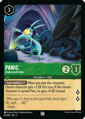 Panic - Underworld Imp (87/204) - Rise of the Floodborn Cold Foil