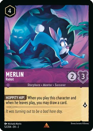 Merlin - Rabbit (52/204) - Rise of the Floodborn