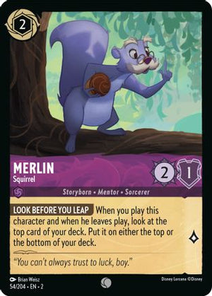 Merlin - Squirrel (54/204) - Rise of the Floodborn