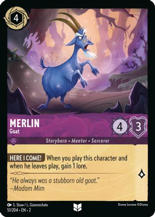 Merlin - Goat (51/204) - Rise of the Floodborn