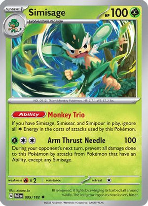 Simisage 5 - SV04 Paradox Rift - Poke-Collect