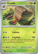 Crustle - 007/182 7 - SV04 Paradox Rift Reverse Holofoil - Poke-Collect