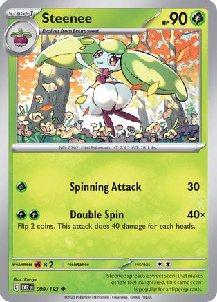 Steenee 9 - SV04 Paradox Rift Reverse Holofoil - Poke-Collect