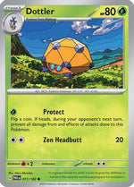 Dottler - 011/182 11 - SV04 Paradox Rift - Poke-Collect