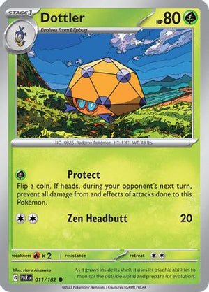 Dottler - 011/182 11 - SV04 Paradox Rift - Poke-Collect