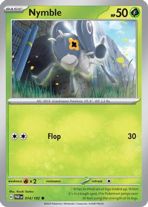 Nymble - 014/182 14 - SV04 Paradox Rift Reverse Holofoil - Poke-Collect