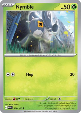 Nymble - 014/182 14 - SV04 Paradox Rift - Poke-Collect
