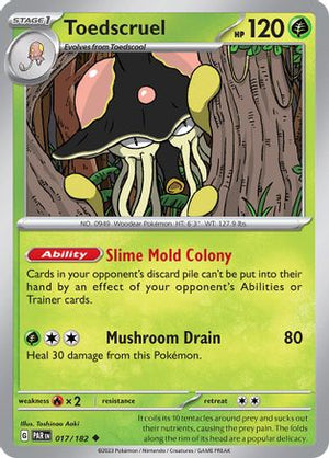 Toedscruel - 017/182 17 - SV04 Paradox Rift - Poke-Collect