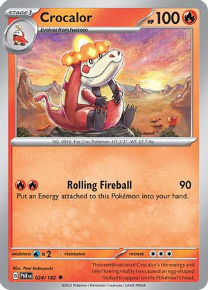 Crocalor 24 - SV04 Paradox Rift Reverse Holofoil