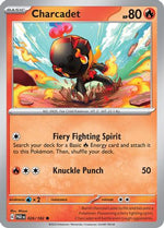 Charcadet - 026/182 26 - SV04 Paradox Rift Reverse Holofoil - Poke-Collect
