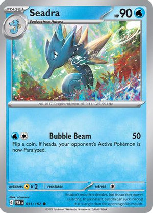 Seadra 31 - SV04 Paradox Rift - Poke-Collect