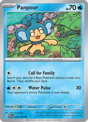 Panpour 41 - SV04 Paradox Rift Reverse Holofoil - Poke-Collect