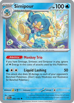 Simipour 42 - SV04 Paradox Rift Reverse Holofoil - Poke-Collect