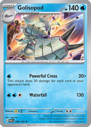 Golisopod 49 - SV04 Paradox Rift Holofoil - Poke-Collect