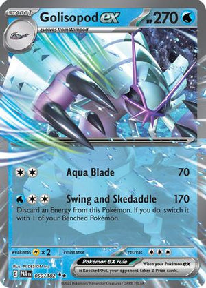 Golisopod ex 50 - SV04 Paradox Rift Holofoil - Poke-Collect